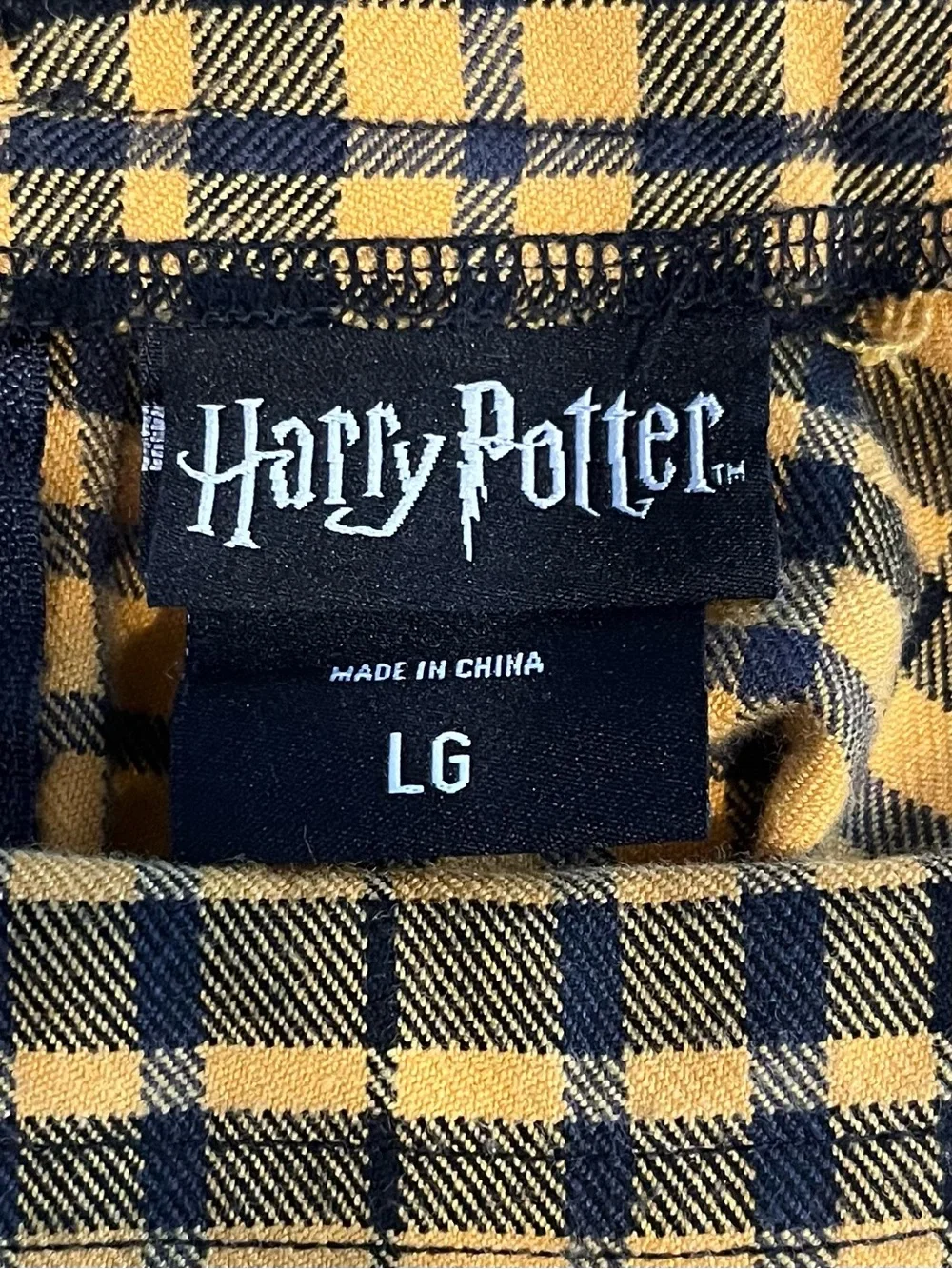 Hufflepuff Yellow Plaid Dress Costume